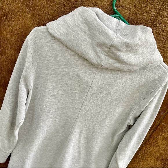 Old Navy Active Gray Cowl Neck Sweatshirt w/ Zippers Size Small - Picture 7 of 10
